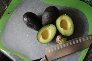 sliced avocado 